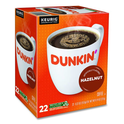 K-Cup Pods, Hazelnut, 22/Box