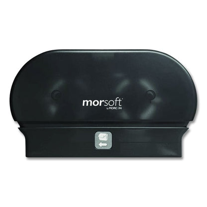 Morsoft Small Core Tissue Dispenser, 11.86 x 5.48 x 7.32, Black Translucent