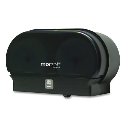 Morsoft Small Core Tissue Dispenser, 11.86 x 5.48 x 7.32, Black Translucent