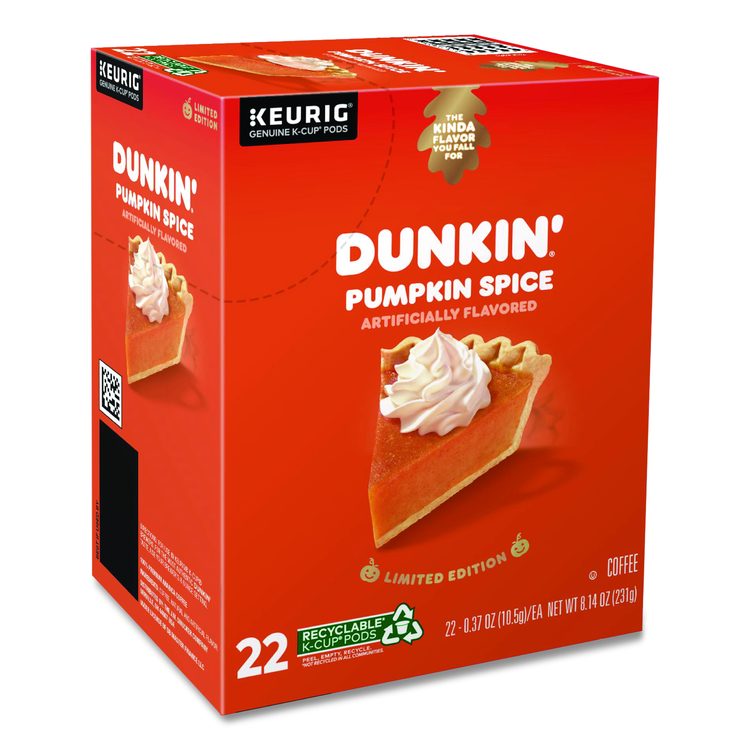 K-Cup Pods, Pumpkin Spice, 22/Box