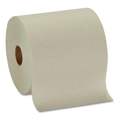 Pacific Blue Basic Recycled Paper Towel Roll, 1-Ply, 7.87 " x 1,000 ft, Brown, 6/Carton
