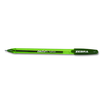 Doodler'z Gel Pen, Stick, Bold 1 mm, Assorted Fashion/Neon Ink and Barrel Colors, 10/Pack