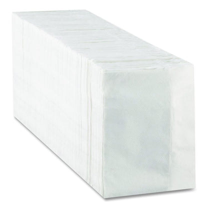 Interfold Napkin Refills, 1-Ply, 13 x 12, White, 600 Napkins/Pack,12 Packs/Carton