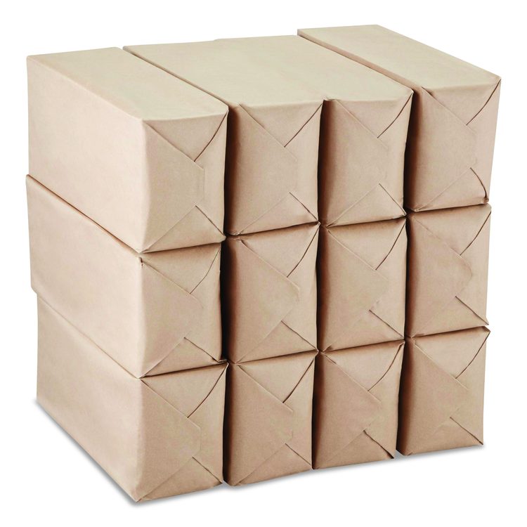 Interfold Napkin Refills, 1-Ply, 13 x 12, White, 600 Napkins/Pack,12 Packs/Carton