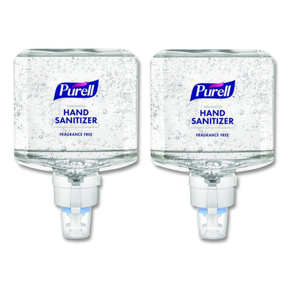 Professional Advanced Gel Hand Sanitizer Fragrance Free, For ES8 Dispenser, 2/Carton