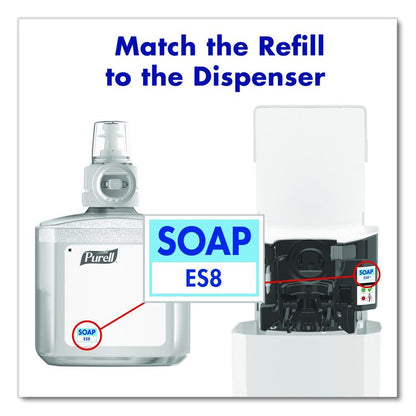 Professional Advanced Gel Hand Sanitizer Fragrance Free, For ES8 Dispenser, 2/Carton