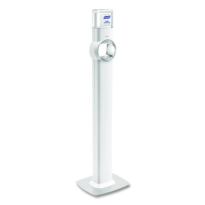 FS8 Floor Stand Dispenser with Energy-on-the-Refill and SMARTLINK Capability, 12.75 x 11.25 x 39, White