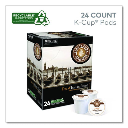 Decaf Italian Roast Coffee K-Cups, 24/Box