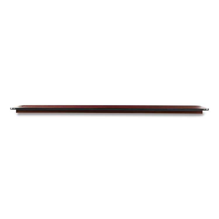 Wood Folding Table, Rectangular, 48w x 23.88d x 29h, Mahogany