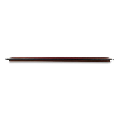 Wood Folding Table, Rectangular, 48w x 23.88d x 29h, Mahogany