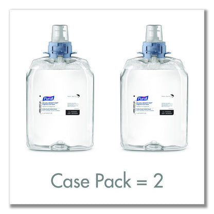 Education HEALTHY SOAP Fragrance Free Foam Refill, Unscented, 2,000 mL, 2/Carton