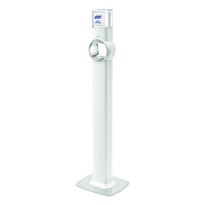 FS6 Touch-Free Floor Stand Dispenser, 1,200 mL, 12.5 x 11.3 x 38.5, White
