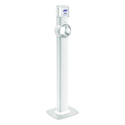 FS6 Touch-Free Floor Stand Dispenser, 1,200 mL, 12.5 x 11.3 x 38.5, White