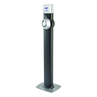 FS6 Touch-Free Floor Stand Dispenser, 1,200 mL, 12.5 x 11.3 x 38.5, Graphite