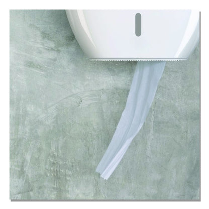 HyTech Seas Mini JRT, Septic Safe, 1-Ply, 3.3" x 750 ft, White, 6 Rolls/Carton