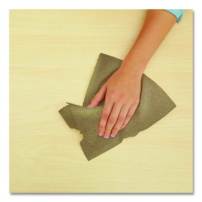 HyTech Seas Hardwound Roll Towel Kraft, 1-Ply, 7.9" x 700 ft, Brown, 6/Carton