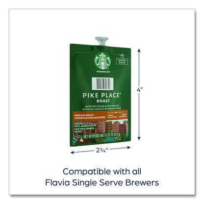 Starbucks Pike Place Roast Coffee Freshpack, 38/Carton