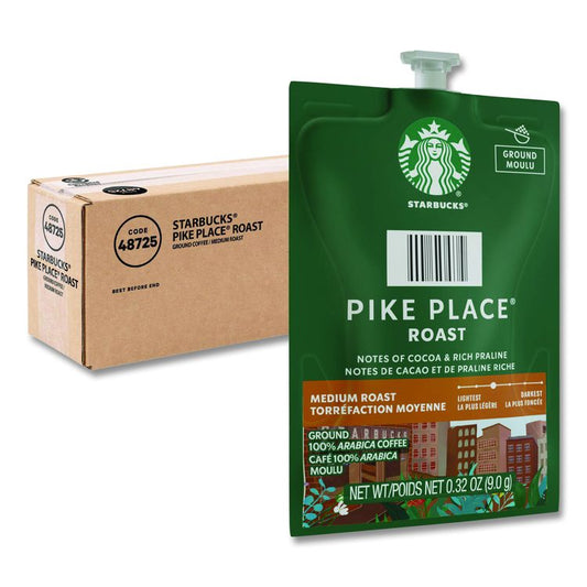 Starbucks Pike Place Roast Coffee Freshpack, 38/Carton