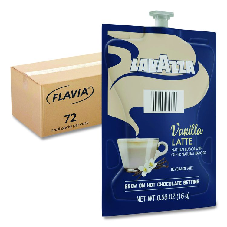 Lavazza Vanilla Latte, 72/Carton