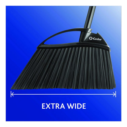 Outdoor PowerCorner Angle Broom, 55" Length, Black/Gray