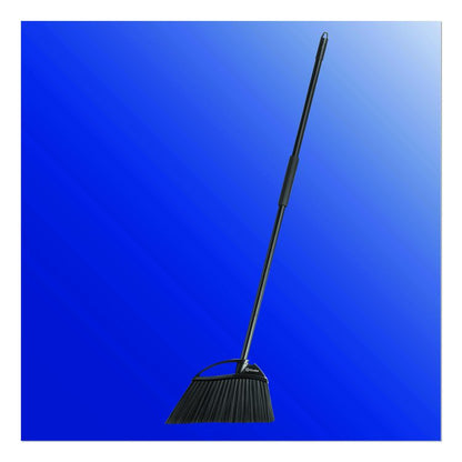 Outdoor PowerCorner Angle Broom, 55" Length, Black/Gray