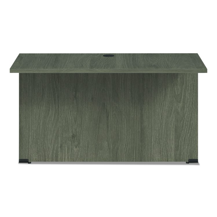 Alera Seville Series Bridge Return, 48w x 24d x 29h, Walnut