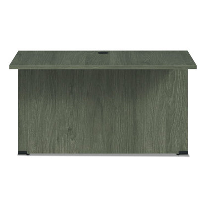 Alera Seville Series Bridge Return, 48w x 24d x 29h, Walnut