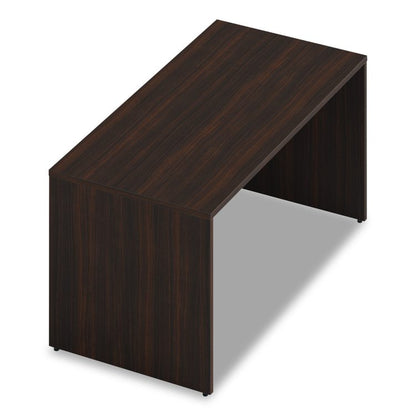Alera Seville Series Desk Shell, 60" x 30" x 29", Mahogany