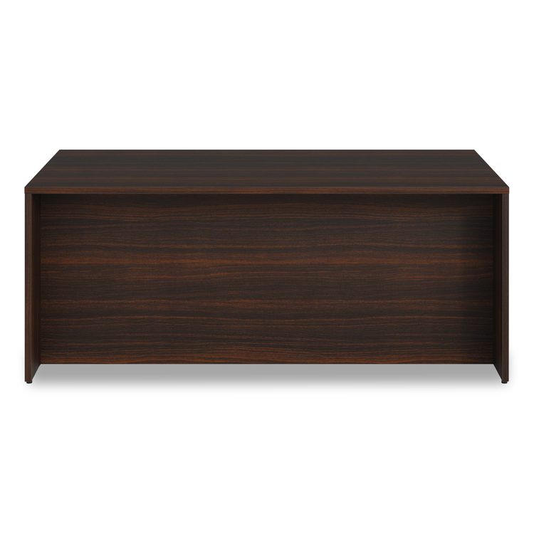 Alera Seville Series Desk Shell, 72" x 36" x 29", Mahogany