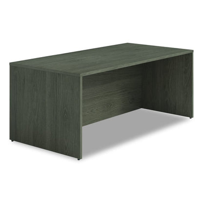 Alera Seville Series Desk Shell, 72" x 36" x 29", Walnut