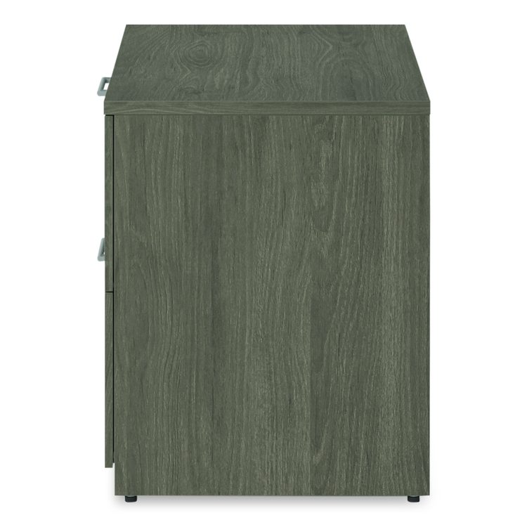Alera Seville Series Lateral File Cabinet, 2 Legal-Size File Drawers, Walnut, 36" x 24" x 29"