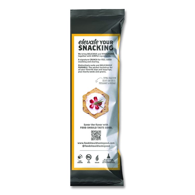 Tortilla Chips, Multigrain with Sea Salt, 1.5 oz., 24/Carton