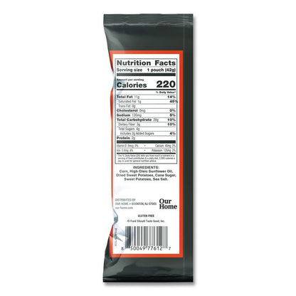 Tortilla Chips, Sweet Potato with Sea Salt, 1.5 oz., 24/Carton