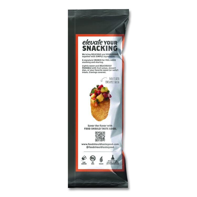 Tortilla Chips, Sweet Potato with Sea Salt, 1.5 oz., 24/Carton