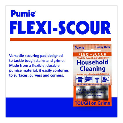 Flexible Scouring Screen, 5.5 x 4, Black, 48/Carton