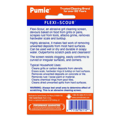Flexible Scouring Screen, 5.5 x 4, Black, 48/Carton