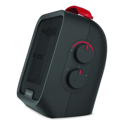 UberHeat 5 Ceramic Heater, 1,500 W, 4.5 x 4.5 x 8.86, Black