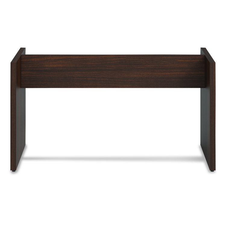 Alera Seville 96" Wide Conference Table Base, 50w x 22d x 28h, Mahogany