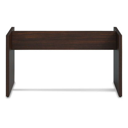 Alera Seville 96" Wide Conference Table Base, 50w x 22d x 28h, Mahogany