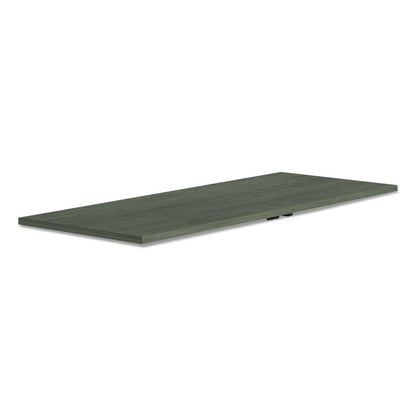Alera Seville Training Table Top, Rectangular, 60w x 29d Walnut