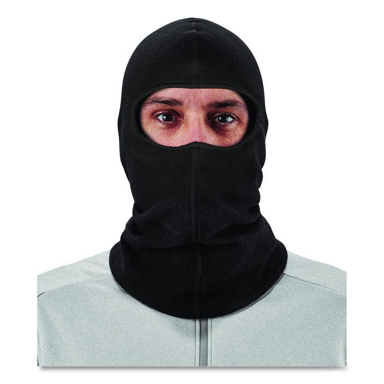N-Ferno 6821 Fleece Balaclava Face Mask, Polyester, One Size Fits Most, Black