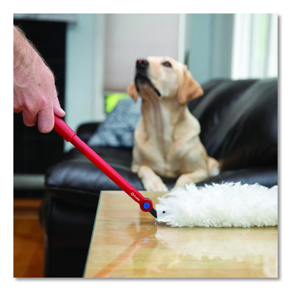 Flex and Catch Duster Heavy-Duty Refills, Polyester, White, 10/Pack