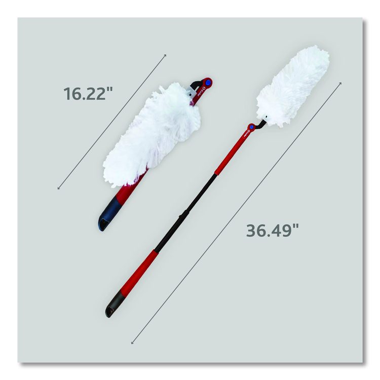 Flex and Catch Heavy-Duty Dusting Kit, 1 Duster Wand and 3 Refills, 6/Carton
