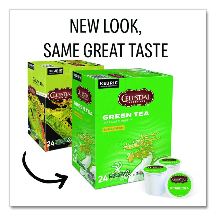 Green Tea K-Cups, 96/Carton
