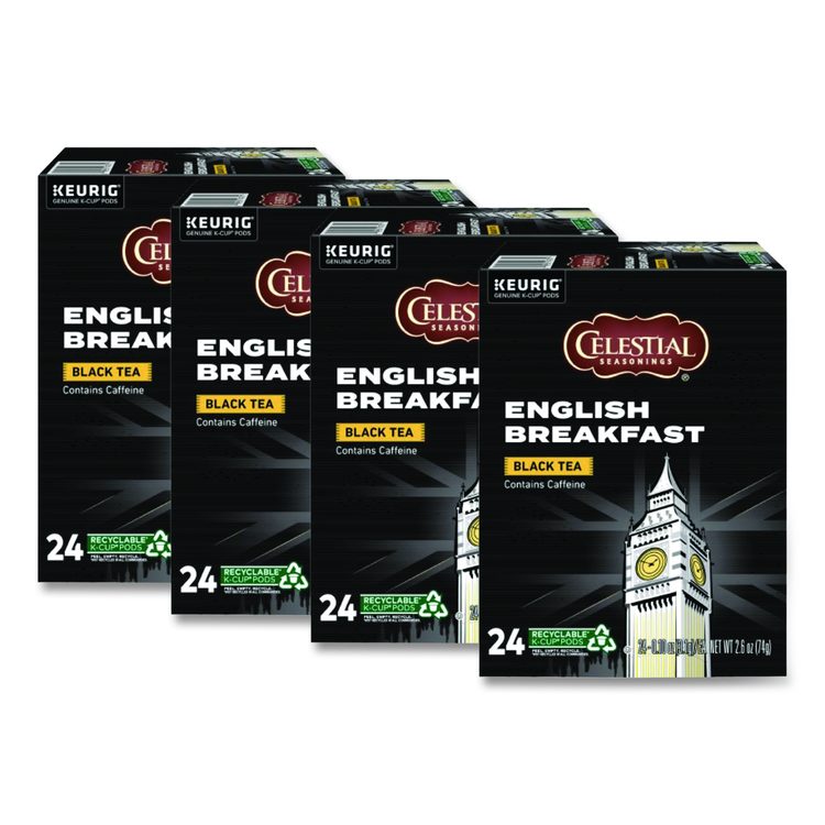 English Breakfast Black Tea K-Cups, 96/Carton