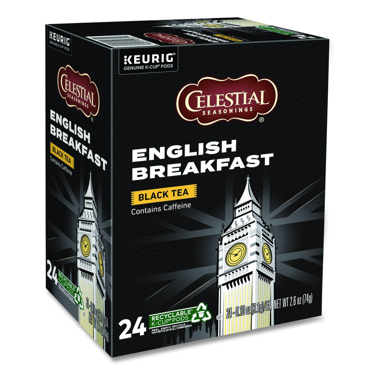 English Breakfast Black Tea K-Cups, 96/Carton