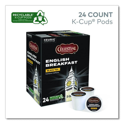 English Breakfast Black Tea K-Cups, 24/Box