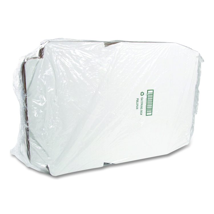 Catering Boxes, 13 x 21 x 3, White, Paper, 50/Carton