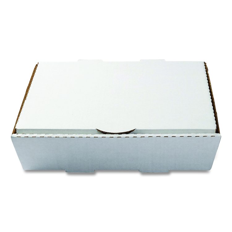 Catering Boxes, 10.88 x 13 x 3, White, Paper, 50/Carton