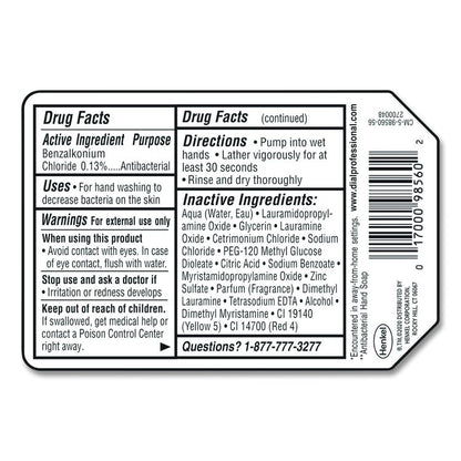 Antibacterial Gold Liquid Hand Soap Refill for Versa Dispenser, Floral Scent, 15 oz, 6/Carton